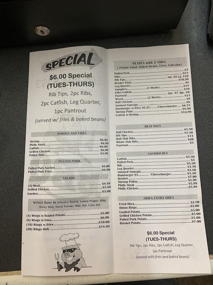 J B's BBQ Menu image 3