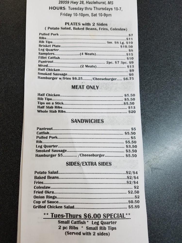 J B's BBQ Menu image 4
